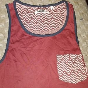 NWOT Missoni Zig-Zag Pattern Tank